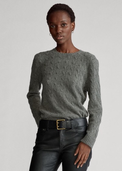 Dámské Svetr Polo Ralph Lauren Cable-Knit Cashmere - 56173-LPEM